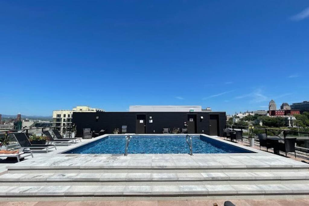 Condo Chic, Centre-Ville Piscine, Terrasse, Gym Quebec City Exterior photo
